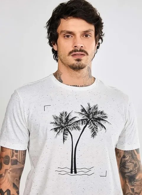 camiseta de malha coqueiro camiseta de malha coqueiro