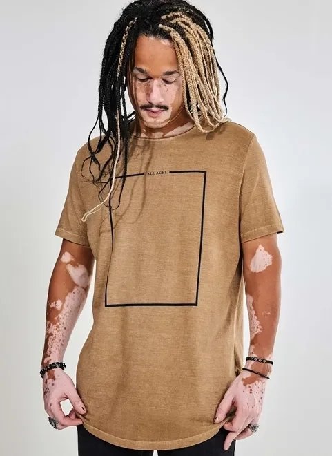 camiseta alongada estonada quadrado camiseta alongada estonada quadrado