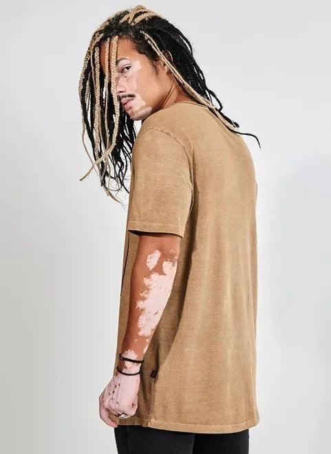 camiseta alongada estonada quadrado camiseta alongada estonada quadrado