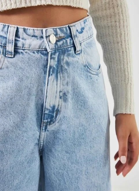 calça jeans wide leg clara calça jeans wide leg clara