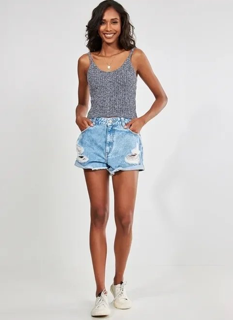 short jeans marmorizado destroyed short jeans marmorizado destroyed