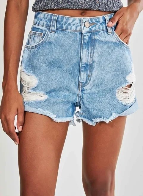 short jeans marmorizado destroyed short jeans marmorizado destroyed