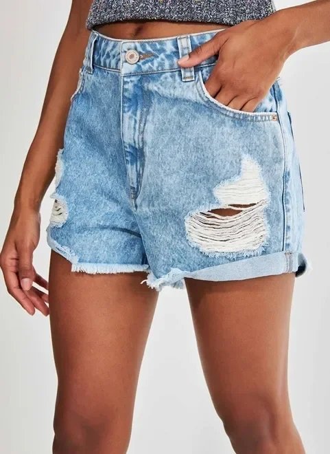 short jeans marmorizado destroyed short jeans marmorizado destroyed