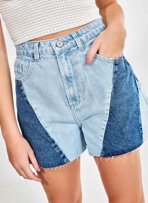 shorts jeans patchwork shorts jeans patchwork