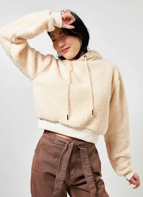 moletom cropped peludinho moletom cropped peludinho