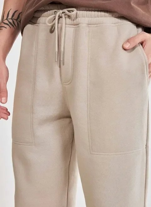 calça de moletom básica reta calça de moletom básica reta