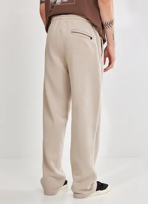 calça de moletom básica reta calça de moletom básica reta