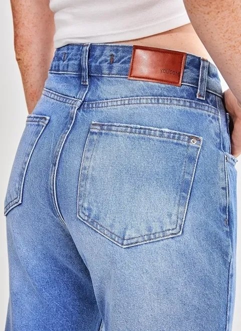 calça jeans reta azul calça jeans reta azul