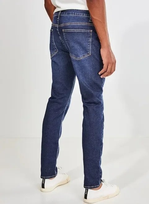 calça jeans skinny azul calça jeans skinny azul