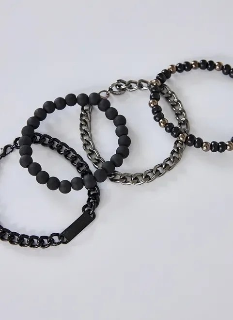 kit pulseiras pretas kit pulseiras pretas