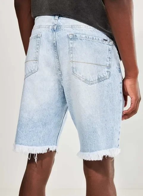 bermuda jeans clara com rasgos bermuda jeans clara com rasgos