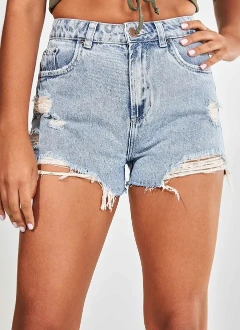 shorts jeans hot pants desfiado shorts jeans hot pants desfiado