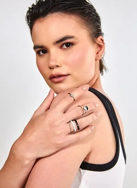 kit anéis yin yang kit anéis yin yang