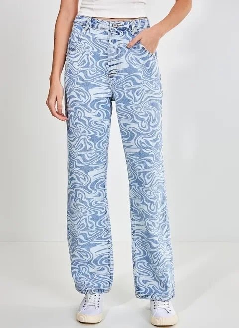 calça jeans reta mármore calça jeans reta mármore