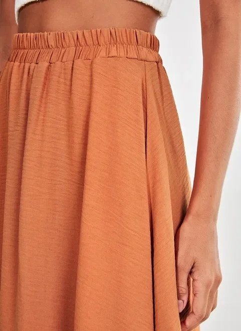 saia midi assimétrica saia midi assimétrica