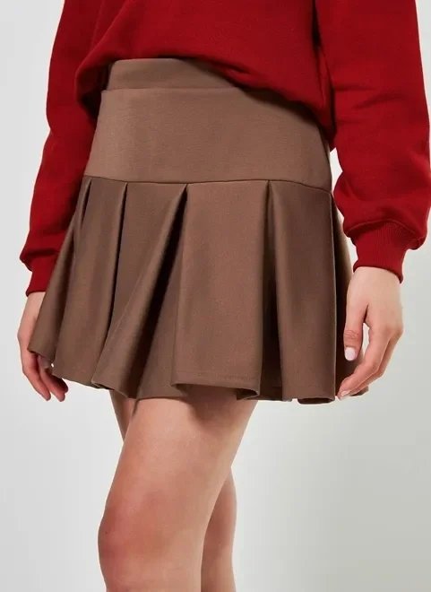 saia college plissada saia college plissada