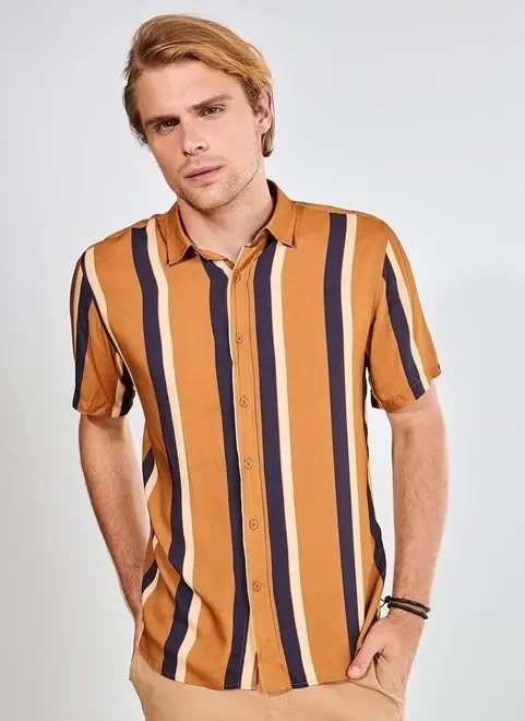 camisa mostarda listrada camisa mostarda listrada