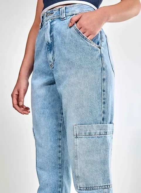 calça jogger jeans calça jogger jeans