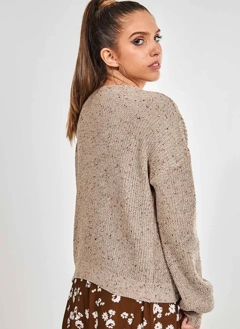 cardigan de tricô tweed cardigan de tricô tweed