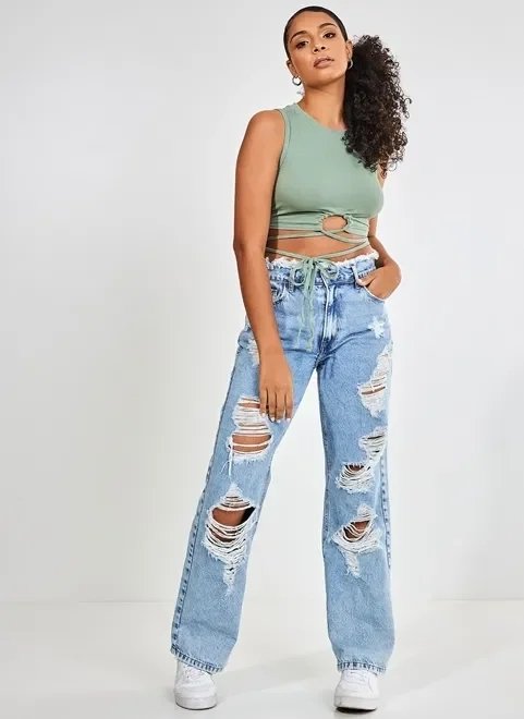 regata cropped amarração verde regata cropped amarração verde