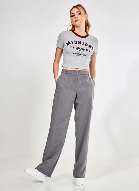 blusa cropped college cinza blusa cropped college cinza
