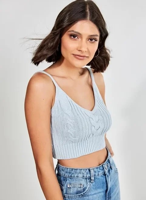 top de tricô top de tricô