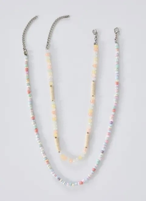 kit colares miçangas candy color kit colares miçangas candy color