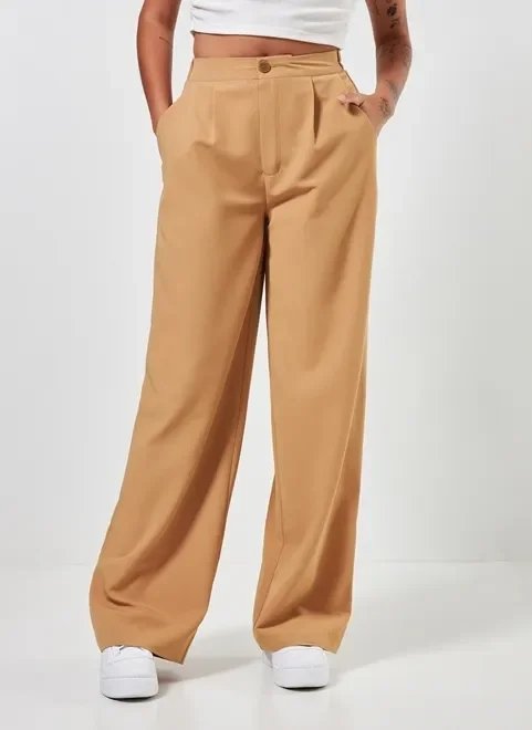 calça de alfaiataria wide leg calça de alfaiataria wide leg