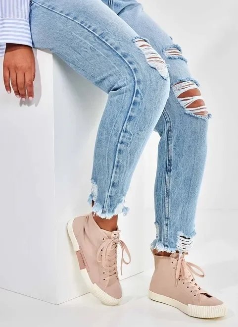 tênis rosê blink bota all gender fiever tênis rosê blink bota all gender fiever