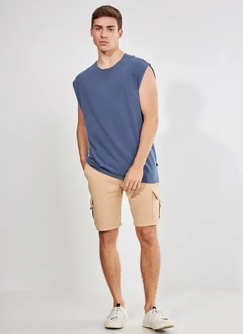 regata azul alongada estonada regata azul alongada estonada