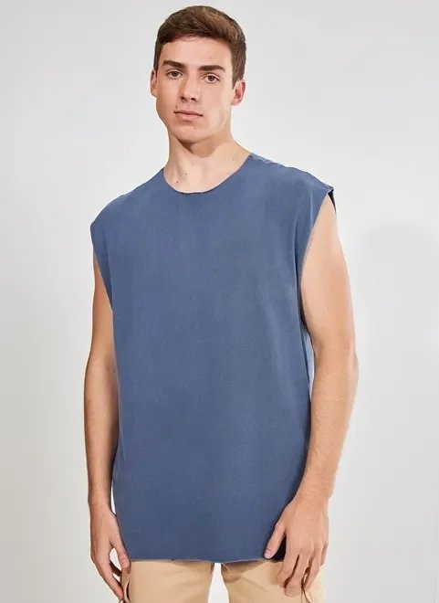 regata azul alongada estonada regata azul alongada estonada