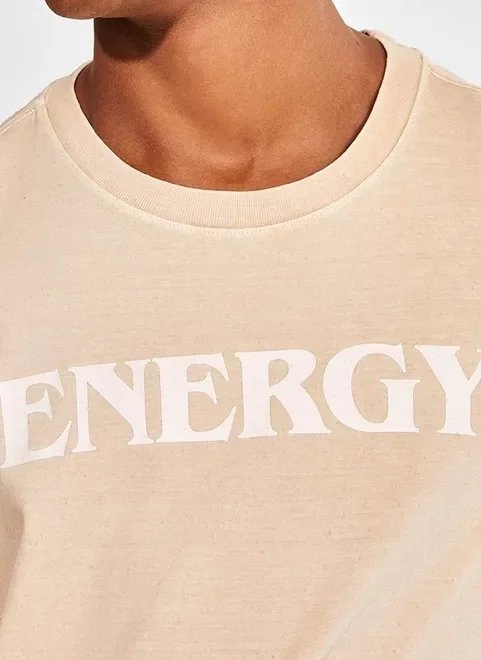 camiseta estonada cor areia camiseta estonada cor areia