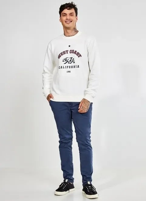 moletom off-white college califórnia moletom off-white college califórnia