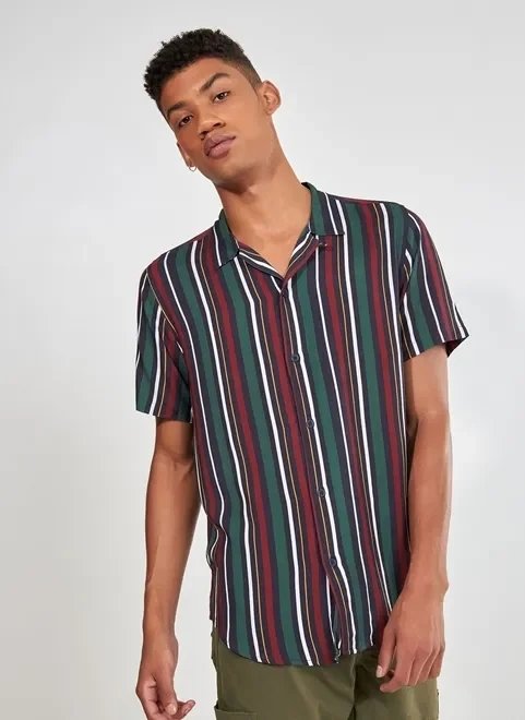 camisa listrada verde e vermelho camisa listrada verde e vermelho