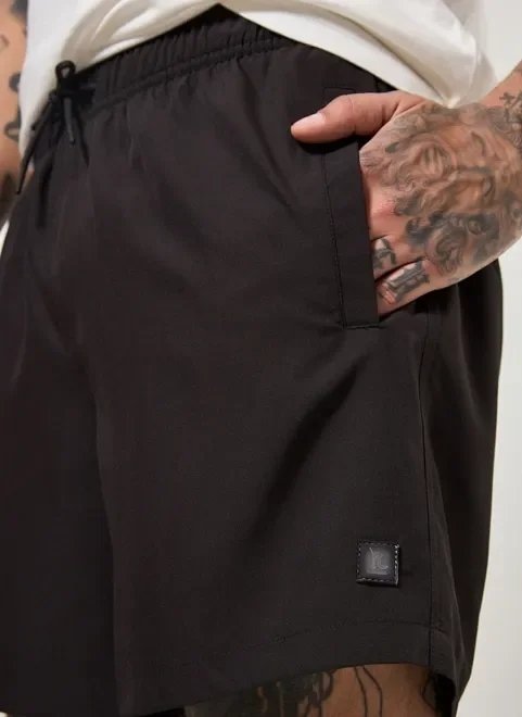 bermuda de banho preta bermuda de banho preta