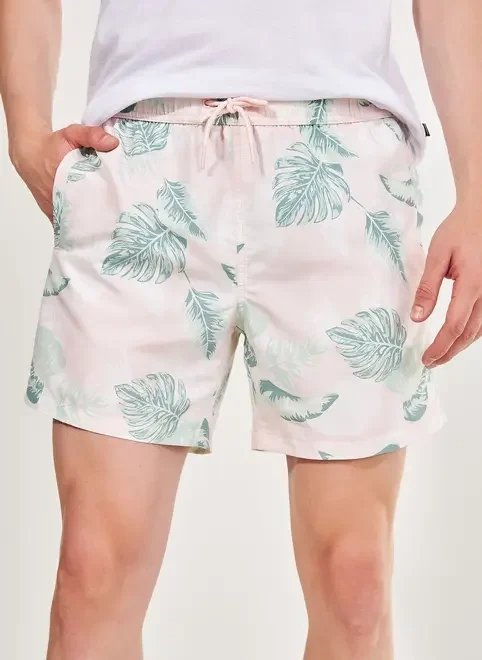 bermuda de banho floral clarinha bermuda de banho floral clarinha