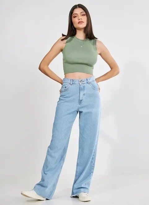 cropped básico justo cropped básico justo