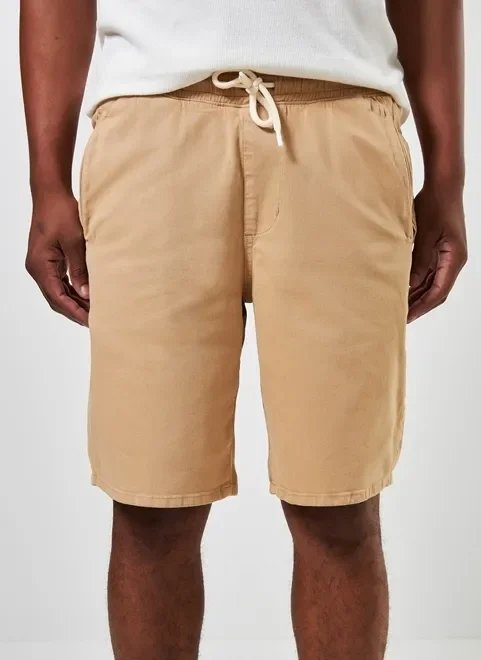 bermuda de sarja caqui bermuda de sarja caqui