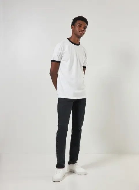 calça jeans slim preta calça jeans slim preta