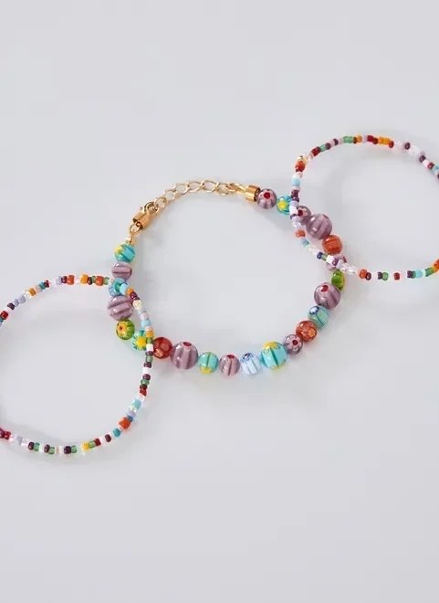 pulseiras coloridas de miçangas e vidro pulseiras coloridas de miçangas e vidro