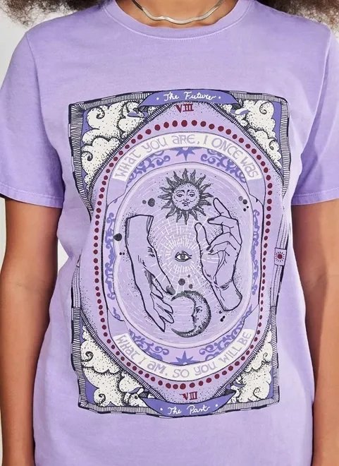 camiseta oversized mística camiseta oversized mística