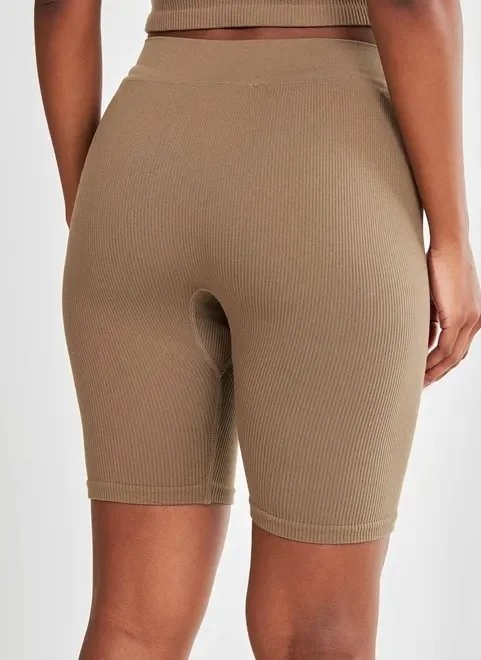 bermuda biker seamless marrom bermuda biker seamless marrom