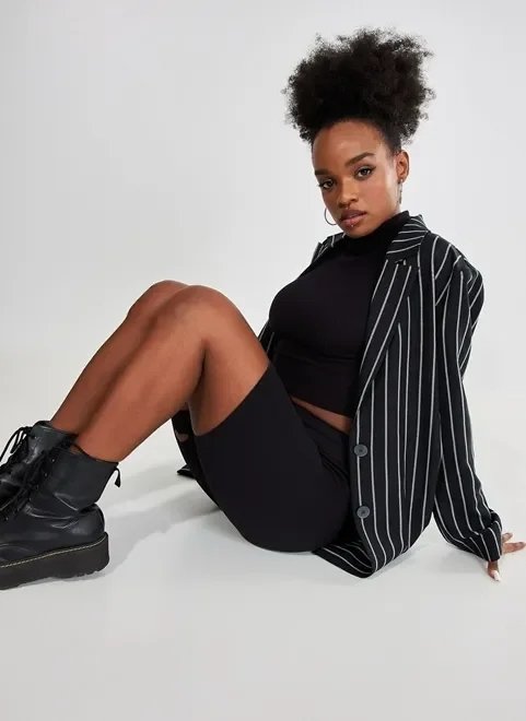 bermuda biker seamless preta bermuda biker seamless preta