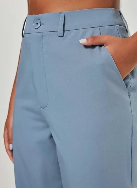 calça de alfaiataria reta calça de alfaiataria reta