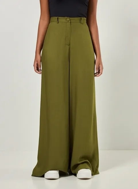 calça pantalona de cintura alta calça pantalona de cintura alta