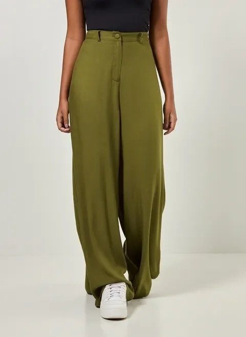 calça pantalona de cintura alta calça pantalona de cintura alta