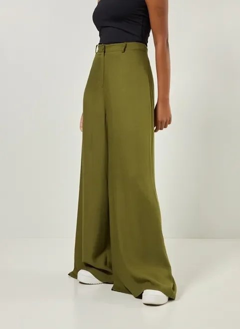 calça pantalona de cintura alta calça pantalona de cintura alta