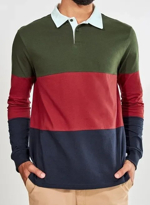 camiseta polo manga longa listras camiseta polo manga longa listras