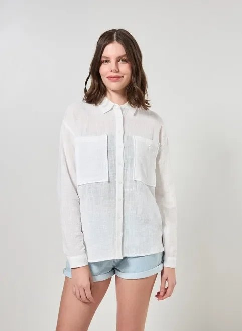 camisa oversized texturizada camisa oversized texturizada