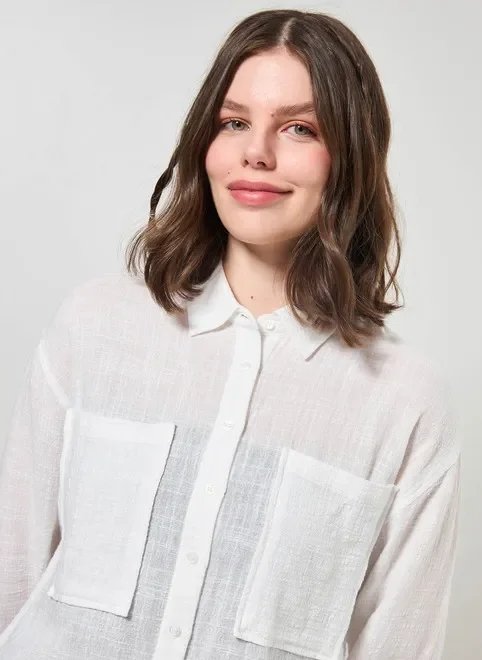 camisa oversized texturizada camisa oversized texturizada